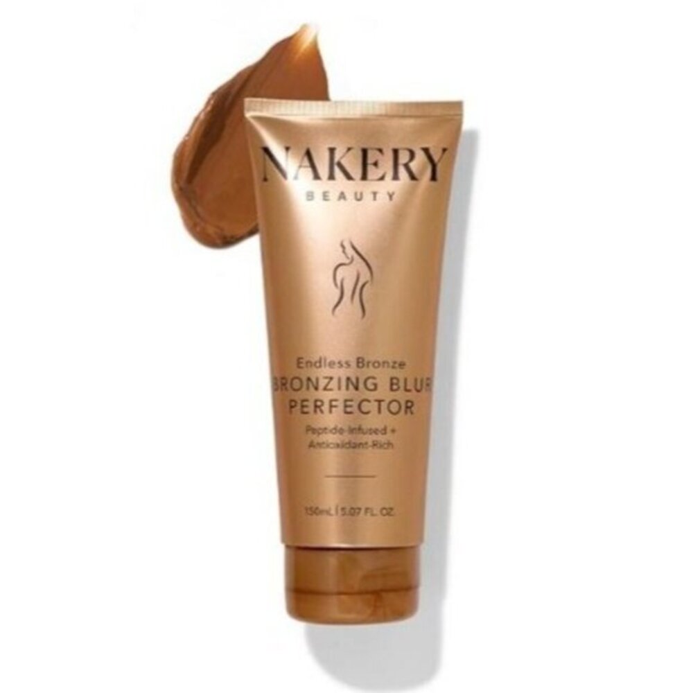 Nakery Bronzing Blur Perfector Instant Body Bronzer Peptide-Infused Shimmer